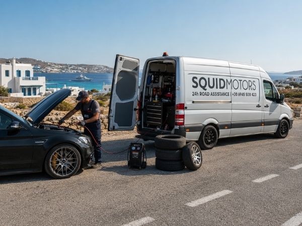 Mobile squid-motors